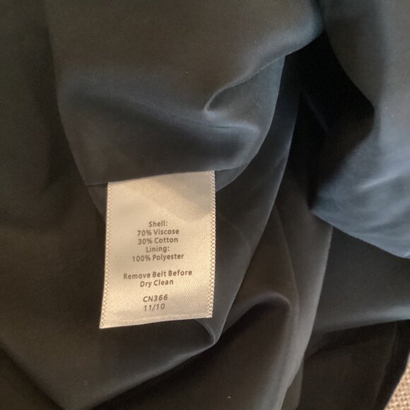 Talbots Womens Dress Size‎ 16 NWT Black Knot-Front Sleeveless Sheath Cocktail - Picture 10 of 10